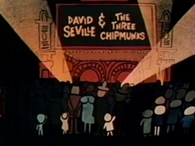 Screenshots from the 1962 Bagdasarian Productions cartoon The Band Played On