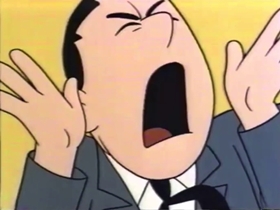 Screenshots from the 1962 Bagdasarian Productions cartoon The Band Played On