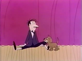 Screenshots from the 1962 Bagdasarian Productions cartoon  	This is Your Life, Clyde Crashcup!