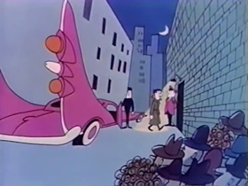 Screenshots from the 1962 Bagdasarian Productions cartoon  	This is Your Life, Clyde Crashcup!