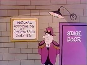 Screenshots from the 1962 Bagdasarian Productions cartoon  	This is Your Life, Clyde Crashcup!