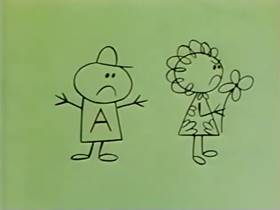Screenshots from the 1962 Bagdasarian Productions cartoon Polly Wolly Doodle