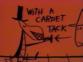 Screenshots from the 1962 Bagdasarian Productions cartoon Polly Wolly Doodle