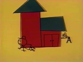 Screenshots from the 1962 Bagdasarian Productions cartoon Polly Wolly Doodle