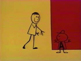 Screenshots from the 1962 Bagdasarian Productions cartoon Polly Wolly Doodle