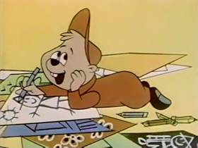 Screenshots from the 1962 Bagdasarian Productions cartoon Polly Wolly Doodle