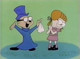 Screenshots from the 1962 Bagdasarian Productions cartoon  	While Strolling in the Park