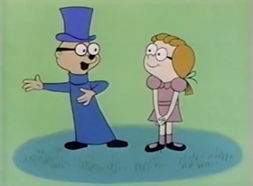 Screenshots from the 1962 Bagdasarian Productions cartoon  	While Strolling in the Park