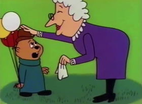 Screenshots from the 1962 Bagdasarian Productions cartoon  	While Strolling in the Park