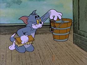 Screenshots from the 1962 MGM cartoon Dicky Moe