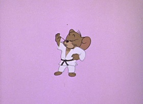 Screenshots from the 1962 MGM cartoon The Tom and Jerry Cartoon Kit