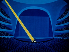 Screenshots from the 1962 MGM cartoon Carmen Get It!