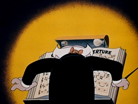 Screenshots from the 1962 MGM cartoon Carmen Get It!