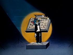 Screenshots from the 1962 MGM cartoon Carmen Get It!