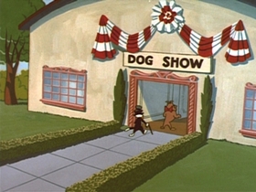 Screenshots from the 1962 Walter Lantz cartoon Pest of Show