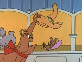 Screenshots from the 1962 Walter Lantz cartoon Pest of Show