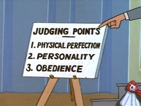 Screenshots from the 1962 Walter Lantz cartoon Pest of Show