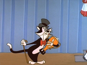 Screenshots from the 1962 Walter Lantz cartoon Pest of Show