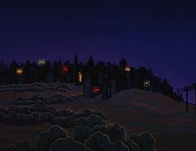 Screenshots from the 1962 Walter Lantz cartoon Room and Bored