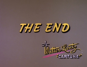 Screenshots from the 1962 Walter Lantz cartoon Phoney Express