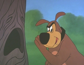 Screenshots from the 1962 Walter Lantz cartoon Careless Caretaker