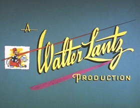 Screenshots from the 1962 Walter Lantz cartoon Careless Caretaker