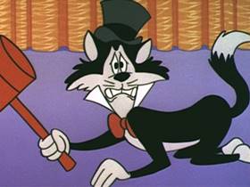 Screenshots from the 1962 Walter Lantz cartoon Corny Concerto