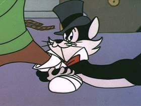 Screenshots from the 1962 Walter Lantz cartoon Corny Concerto