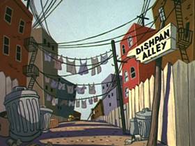 Screenshots from the 1962 Walter Lantz cartoon Corny Concerto