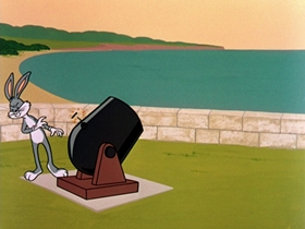 Screenshots from the 1962 Warner Bros. cartoon Bill of Hare
