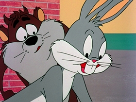 Screenshots from the 1962 Warner Bros. cartoon Bill of Hare