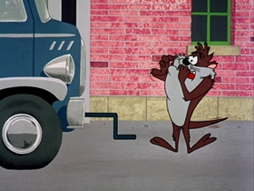 Screenshots from the 1962 Warner Bros. cartoon Bill of Hare