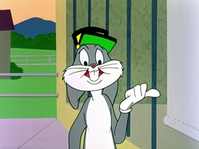 Screenshots from the 1962 Warner Bros. cartoon Bill of Hare