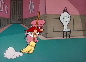Screenshots from the 1962 Warner Bros. cartoon Honey