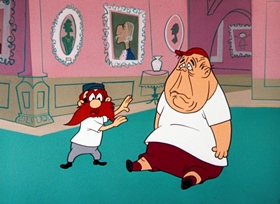 Screenshots from the 1962 Warner Bros. cartoon Honey