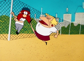 Screenshots from the 1962 Warner Bros. cartoon Honey