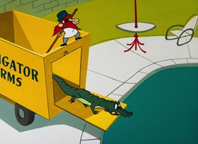 Screenshots from the 1962 Warner Bros. cartoon Honey