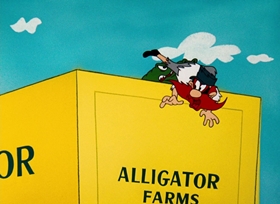 Screenshots from the 1962 Warner Bros. cartoon Honey