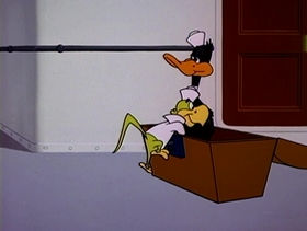 Screenshots from the 1962 Warner Bros. cartoon Good Noose