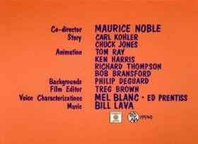 Screenshots from the 1962 Warner Bros. cartoon Martian Through Georgia