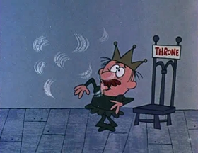 Screenshots from the 1962 Jay Ward Productions cartoon The Boy Who Couldn