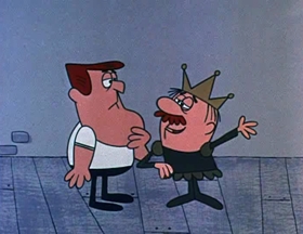 Screenshots from the 1962 Jay Ward Productions cartoon The Boy Who Couldn