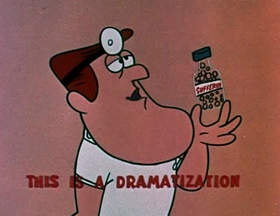 Screenshots from the 1962 Jay Ward Productions cartoon The Boy Who Couldn
