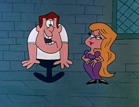 Screenshots from the 1962 Jay Ward Productions cartoon The Boy Who Couldn