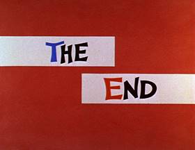 Screenshots from the 1962 Hanna-Barbera cartoon Slippery Slippers