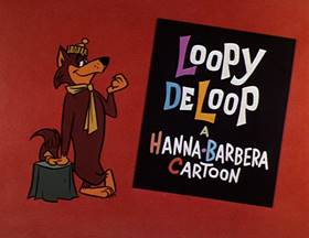 Screenshots from the 1962 Hanna-Barbera cartoon Slippery Slippers