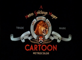 Screenshots from the 1963 MGM cartoon Penthouse Mouse
