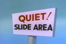 Screenshots from the 1963 Walter Lantz cartoon Case of the Cold-Storage Yegg