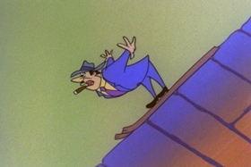 Screenshots from the 1963 Walter Lantz cartoon Case of the Cold-Storage Yegg