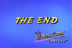 Screenshots from the 1963 Walter Lantz cartoon Case of the Cold-Storage Yegg